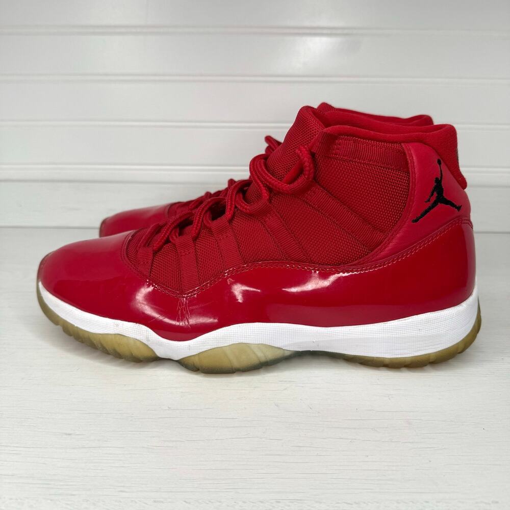 Nike Air Jordan 11 Retro Win Like 96 Gym Red 378037-623 Men’s Size 11 No Box